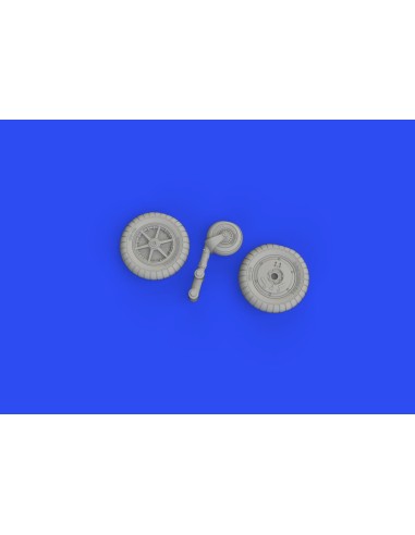 Bf 109G-4 wheels for EDUARD 