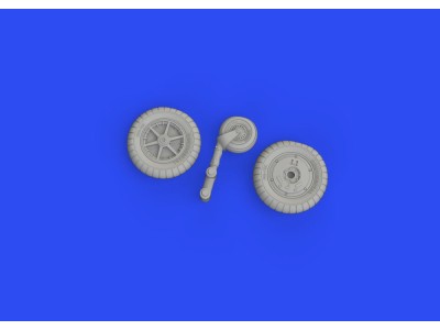 Bf 109G-4 wheels for EDUARD 
