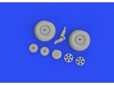 Mosquito wheels 1/48 