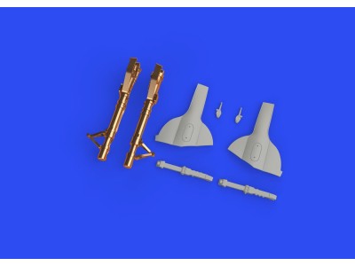 F6F undercarriage legs BRONZE 1/48 