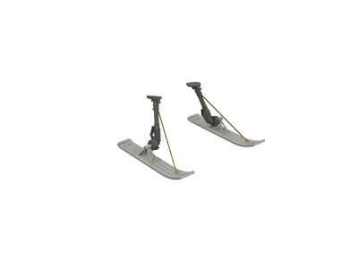 Z-126/226 landing gear skis PRINT 1/48 