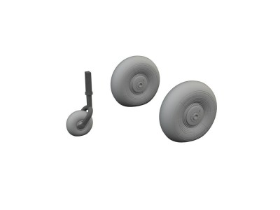 Beaufighter Mk.VI wheels 1/48 