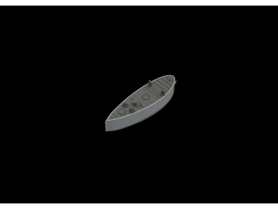 F4F 42gal ventral drop tank PRINT for EDUARD 