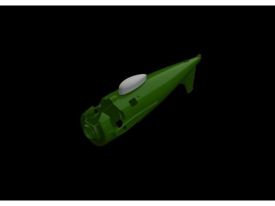 F4F 42gal ventral drop tank PRINT for EDUARD 