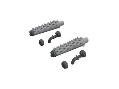 Beaufighter exhausts PRINT 1/48 