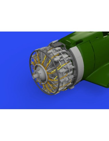 A6M2 engine complete PRINT 1/48 