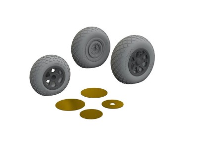 P-38J wheels 