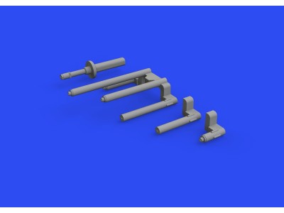P-38J gun barrels PRINT for TAMIYA 
