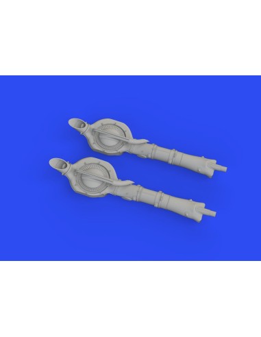 P-38J superchargers PRINT for TAMIYA 