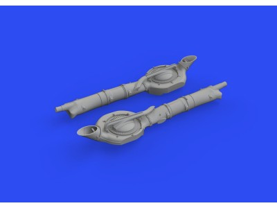 P-38J superchargers PRINT for TAMIYA 