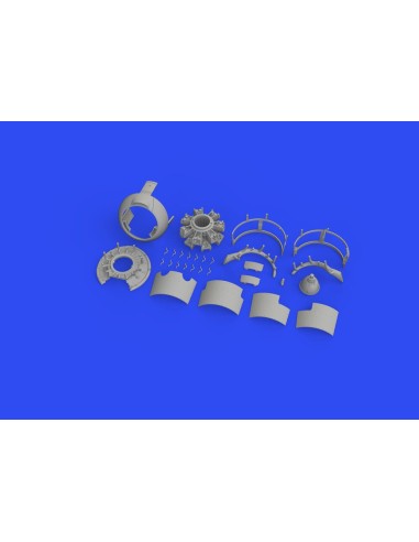 F4F-3 engine early PRINT 1/48 for EDUARD 