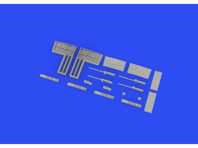 F4F-3 gun bays PRINT for EDUARD 