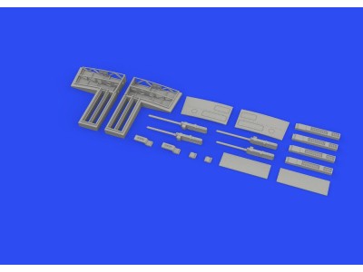F4F-3 gun bays PRINT for EDUARD 