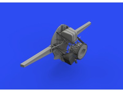 F4F-3 wheel bay PRINT for EDUARD 