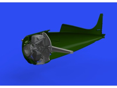 F4F-3 wheel bay PRINT for EDUARD 