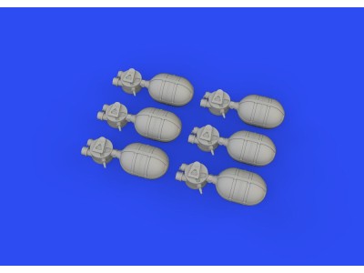 WWII USAAF oxygen cylinder A-4 PRINT 