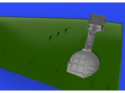 F6F wheel bays PRINT for EDUARD 