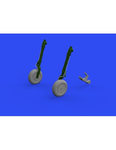 A6M wheels w/smooth tire for EDUARD 