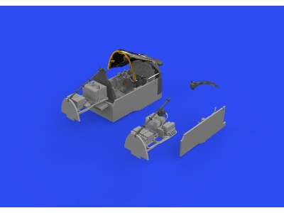 P-38J cockpit PRINT for TAMIYA 