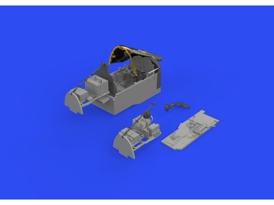 P-38J cockpit PRINT for TAMIYA 