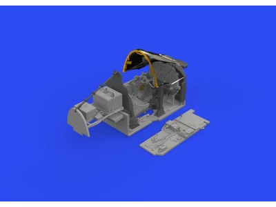 P-38J cockpit PRINT for TAMIYA 