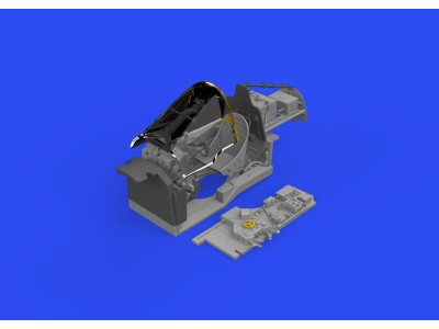 P-38J cockpit PRINT for TAMIYA 
