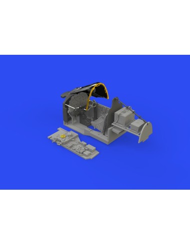 P-38J cockpit PRINT for TAMIYA 