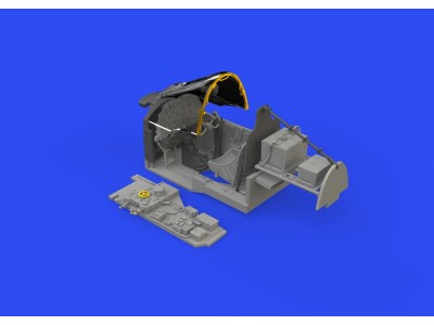 P-38J cockpit PRINT for TAMIYA 