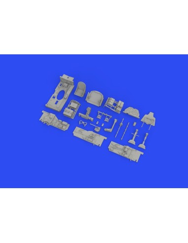 P-38J cockpit PRINT for TAMIYA 