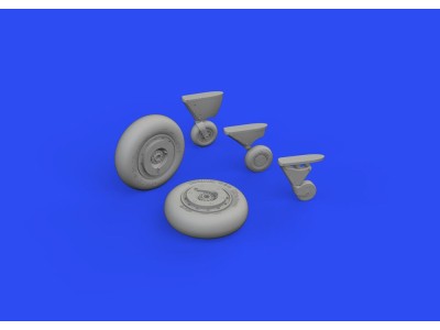 F4F-4 wheels early for EDUARD 