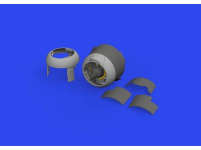 F4F-3 engine mid PRINT 1/48 EDUARD 