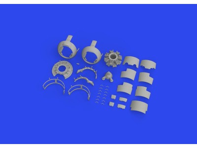 F4F-3 engine mid PRINT 1/48 EDUARD 