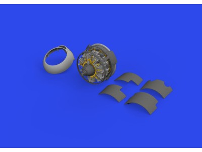 F4F-3A engine PRINT 1/48 EDUARD 