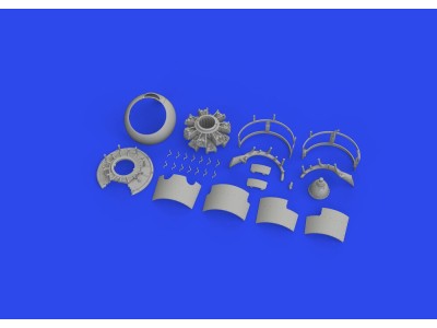 F4F-3A engine PRINT 1/48 EDUARD 