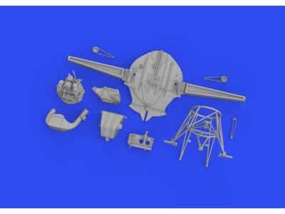 F4F-4 wheel bay PRINT 1/48 EDUARD 