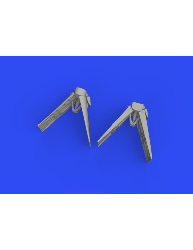 F-16 airbrakes PRINT 1/48 for KINETIC 