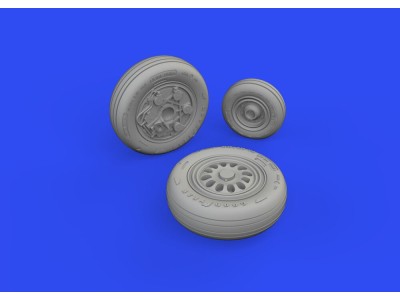 F-16C wheels late 1/48 for KINETIC 