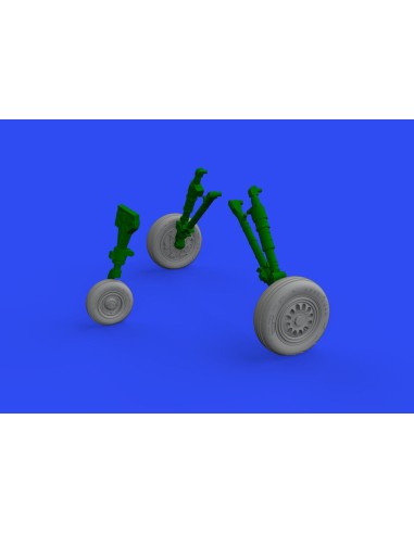 F-16C wheels late 1/48 for KINETIC 
