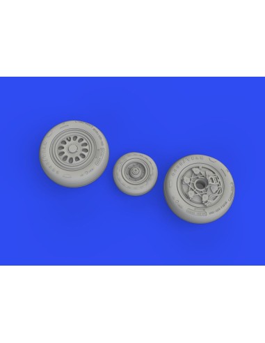 F-16C wheels late 1/48 for KINETIC 