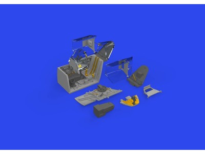 Bf 109G-6 cockpit PRINT 1/48 EDUARD 