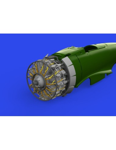 A6M2-N Rufe engine complete PRINT 1/48 EDUARD 