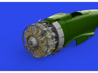 A6M2-N Rufe engine complete PRINT 1/48 EDUARD 