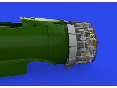 A6M2-N Rufe engine complete PRINT 1/48 EDUARD 