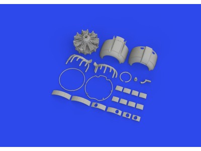 A6M2-N Rufe engine complete PRINT 1/48 EDUARD 
