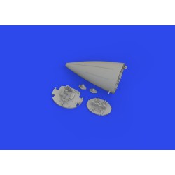 F-16 radar early PRINT 1/48 KINETIC 