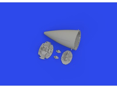F-16 radar late PRINT 1/48 KINETIC 