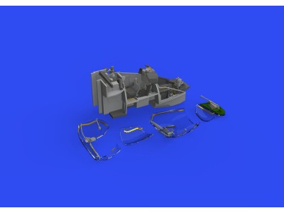 Mi-24V cockpit turquoise PRINT & SPACE 1/48 EDUARD/ZVEZDA 