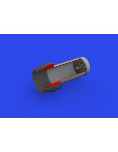 F-35A exhaust nozzle PRINT 1/48 TAMIYA 