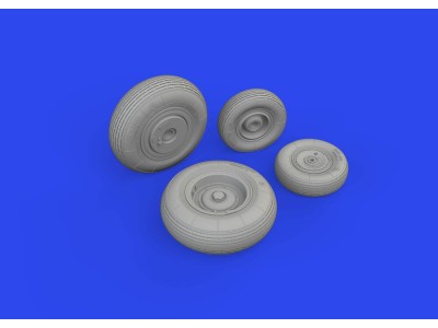 Mi-8MT wheels 1/48 ZVEZDA 