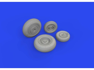 Mi-8MT wheels 1/48 TRUMPETER 